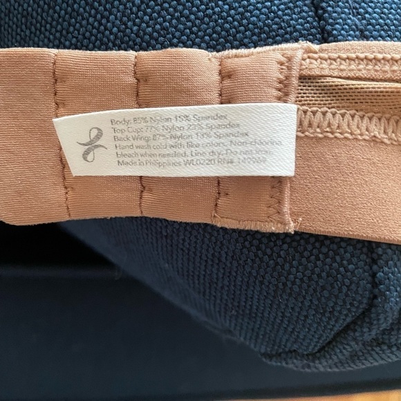 LIVELY Brown Leopard Print No Wire Bralette size 2 - Picture 7 of 10